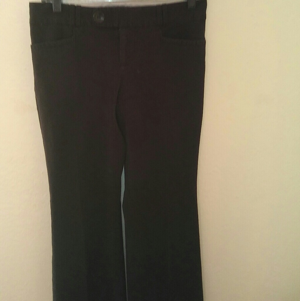 Banana Republic wide leg pants black size 2p
